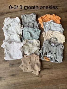0-3/3 month bundle